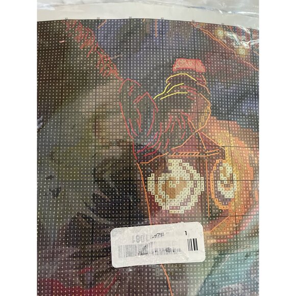 Magic Castle Pre-Printed Cross Stitch Kit 44x53cm 11CT 3 Strands Cotton Fabric & - Picture 6 of 7